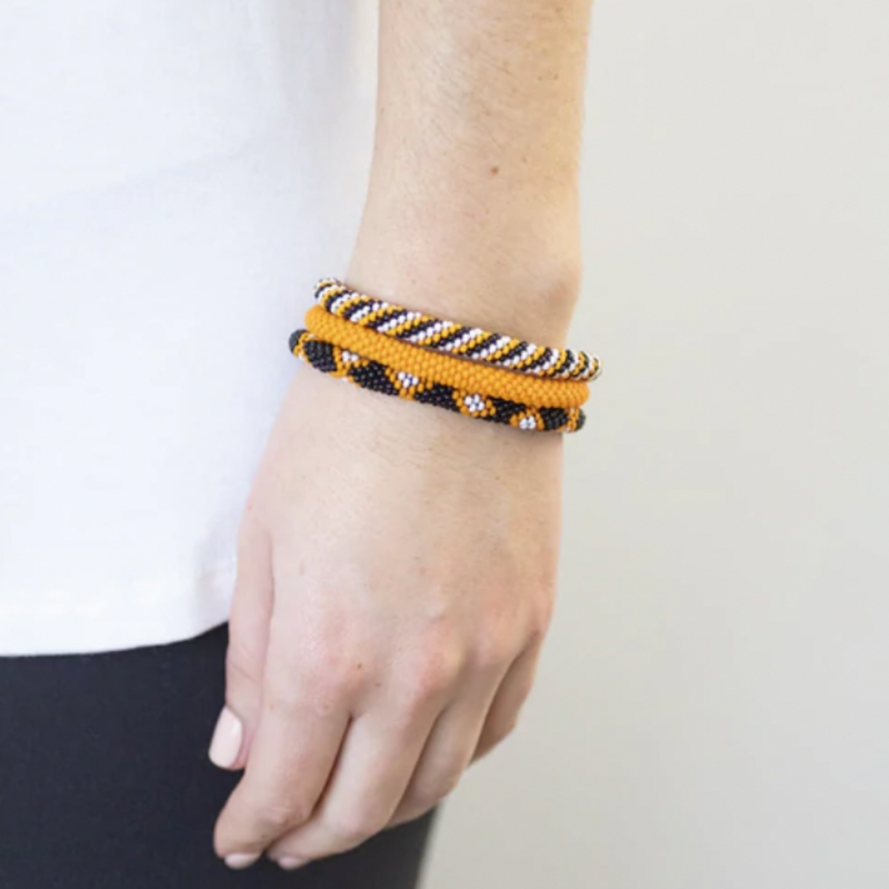 What better way to cheer on your fave team than by sporting a stack of their colors? Our Game Day Roll-On® Bracelets will pair perfectly with all your best game day apparel.  