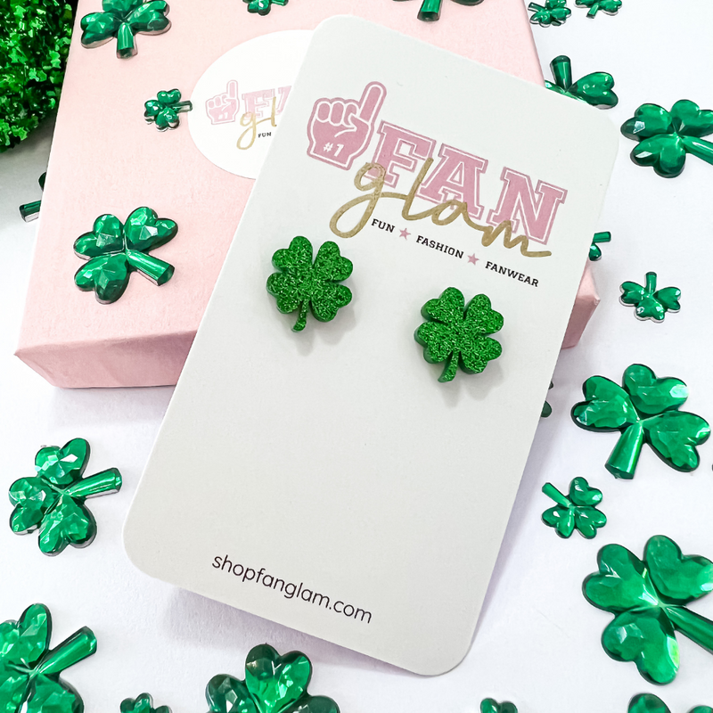 It's time to Sham-ROCK + ROLL!  This may be the only green glam you own this year, but IT'S the MOST important...  Why? Because "You Can't Pinch this"