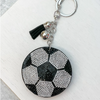 Sporty and chic our Pave Rhinestone Sports Balls Key Chain Collection is A NEW GameDay favorite!    Available in five different sports ball options, Football, Basketball, Soccer, Baseball and Softball you'll be glam in the stands for each of your player's favorite teams!  Collect all 5!