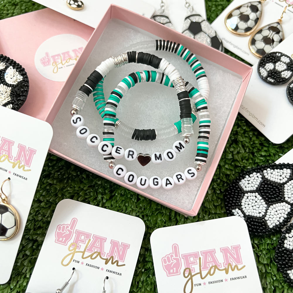 Soccer 2025 mom bracelet