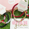 Our new Team Spirit gold bead bracelets are a perfect addition to your GameDay Stack.  Simple and chic you can mix elegant gold beads with your favorite team colors to create the perfect layering stack!