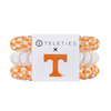 TELETIES - UNIVERSITY OF TENNESSEE  On Gameday, hold your hair and enhance your style with TELETIES. The strong grip, no rip hair tie that doubles as a bracelet. Strong, pretty and stylish, TELETIES are designed to withstand everyday demands while taking your Gameday look to the next level.
