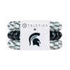 TELETIES - MICHIGAN STATE UNIVERSITY On Gameday, hold your hair and enhance your style with TELETIES. The strong grip, no rip hair tie that doubles as a bracelet. Strong, pretty and stylish, TELETIES are designed to withstand everyday demands while taking your Gameday look to the next level.
