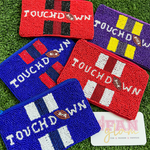 TOUCHDOWN BEADED COIN PURSE - 5 COLORS