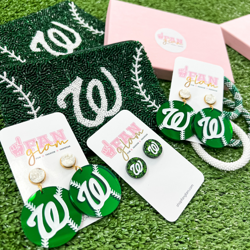 Our Waxahachie Game Day Baseball Collection is the perfect pop of color + glam for game time! Show off your Roll Tribe pride while sporting your favorite teams colors.